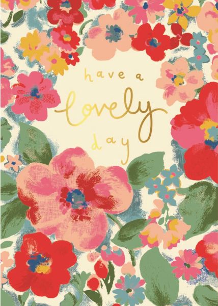 [CK-C-4924] Cath Kidston Foil Card-Have A Lovely Day