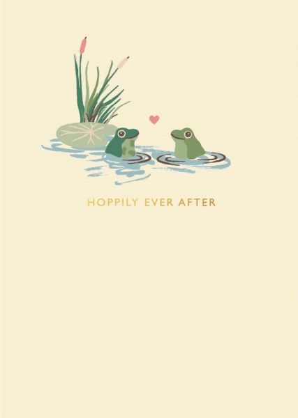 [CK-C-5611] Cath Kidston Foil Card-Hoppily Ever After