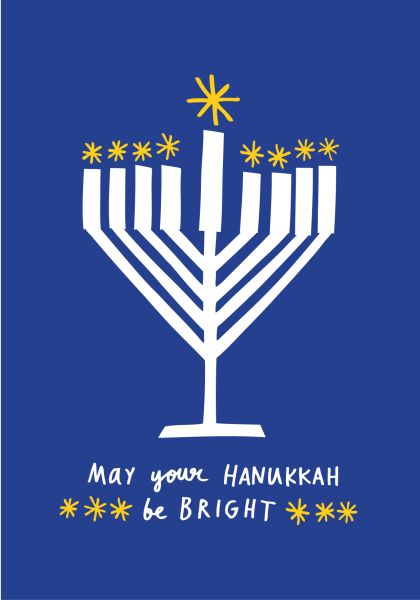 [BB-XC-0624] Card-Menorah