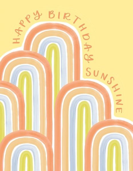 [OC-C-200726] Card-Sunshine Arches Birthday