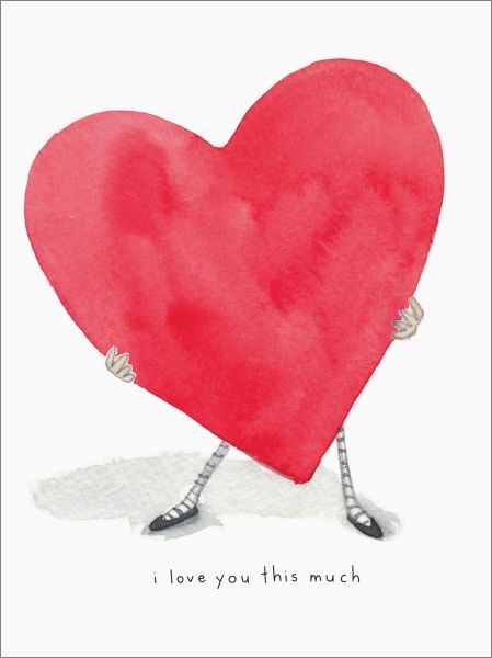 [EF-C-JB0308] Foil Card-I Love You This Much
