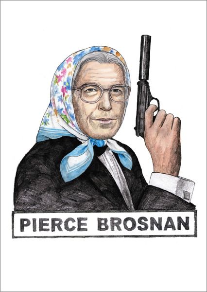 [QG-C-CP335] Card-Pierce Brosnan