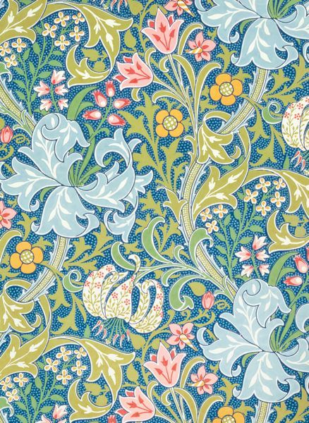 [MC-W-WM-VA003] William Morris Wrap-Golden Lily