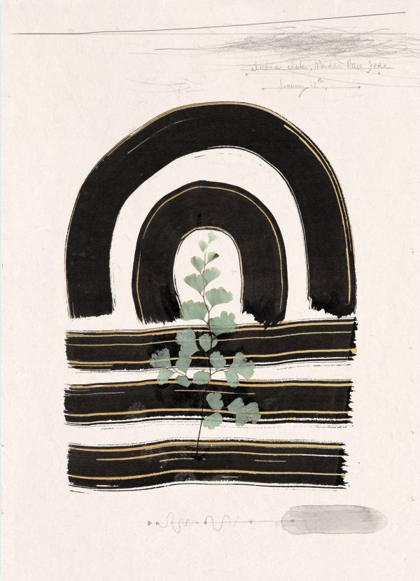 [PY-C-0389F] Foil Card-Ink Arches