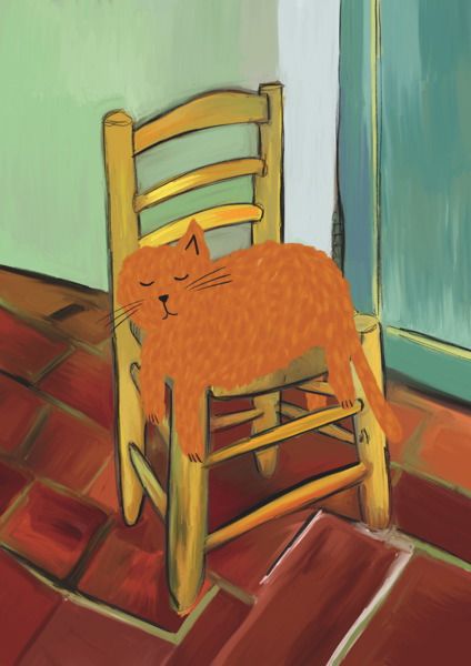[NG-CC-VV055] Card-Vincat Chair