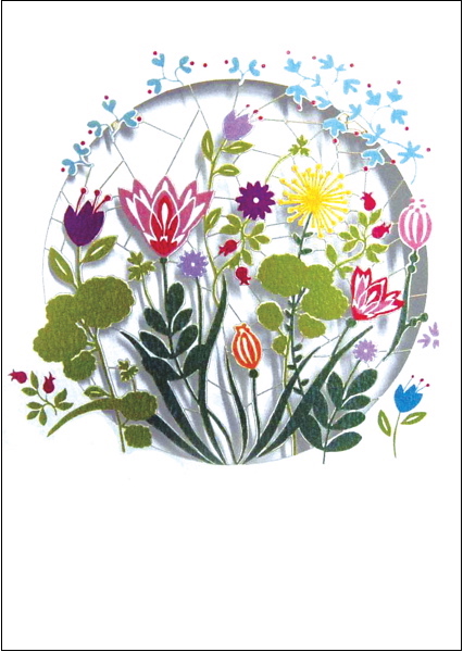 [FO-EME005] Laser Cut Card-Flowers of Love