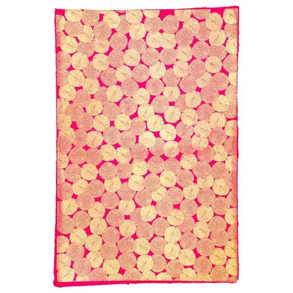 [GI-GSP227-13] Wrap-Mums Gold On Magenta