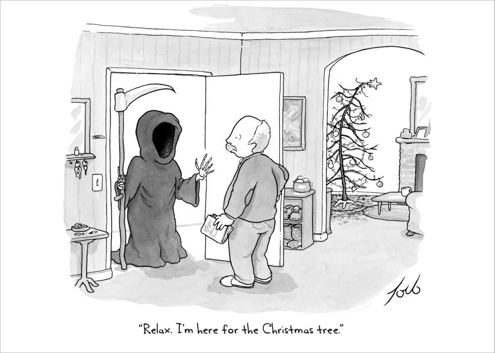 [NL-XC-A010] Card-Christmas Reaper 