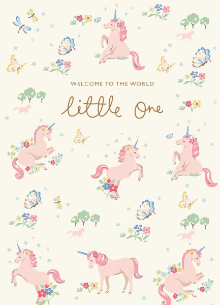 [CK-C-5751] Cath Kidston Foil Card-Little One