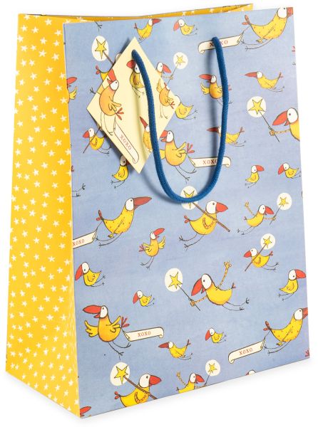 [TW-W-WBL001] Gift Bag Large-XOXO Birds