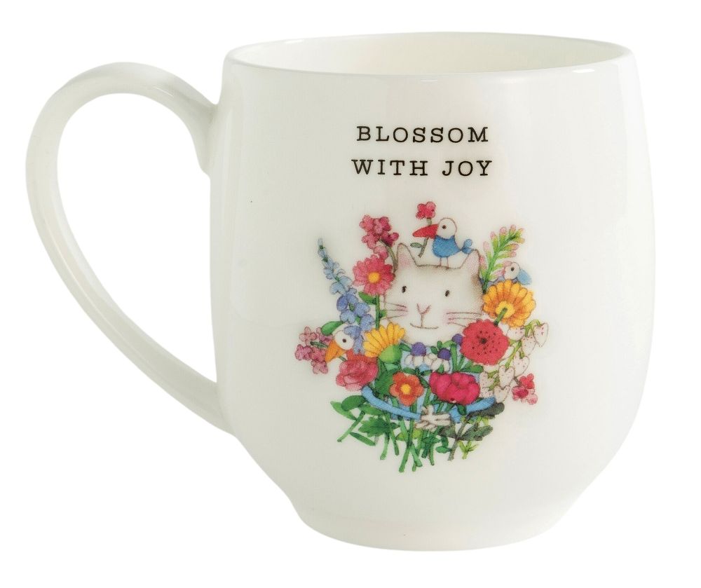 [TW-LC-CC005] Fine Bone China Cup-Blossom