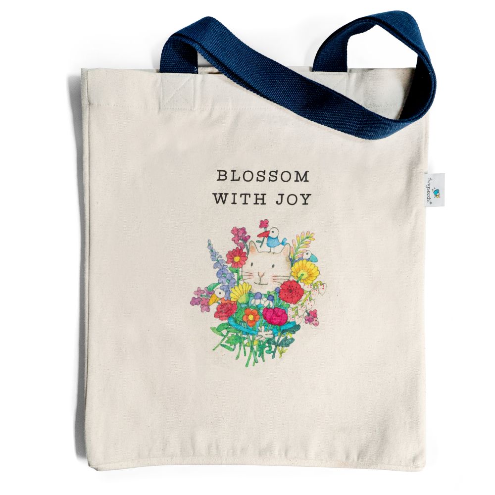 [TW-LB-TL005] Large Tote Bag-Blossom