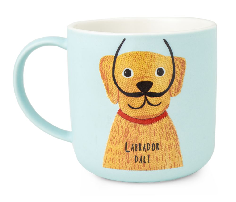 [NG-LMD-SD003] Bone China Cup-Labrador Dali