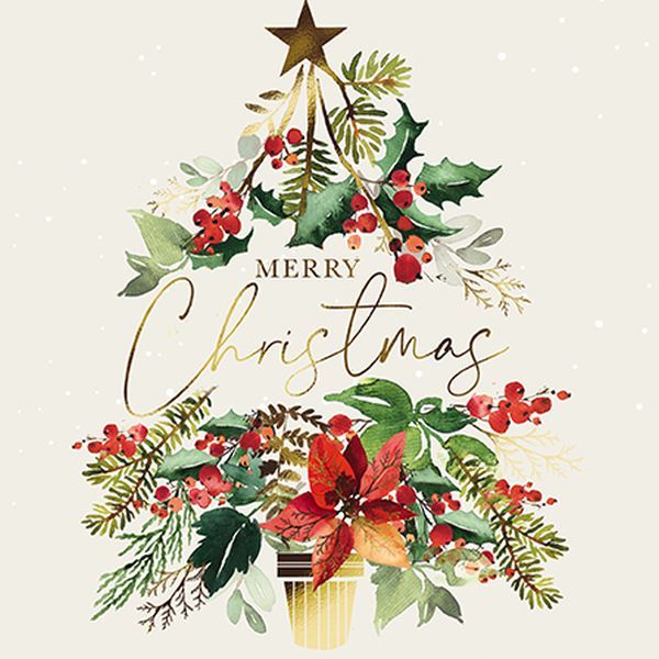 [AL-XC-CJIX0006] Foil Card-Christmas Tree