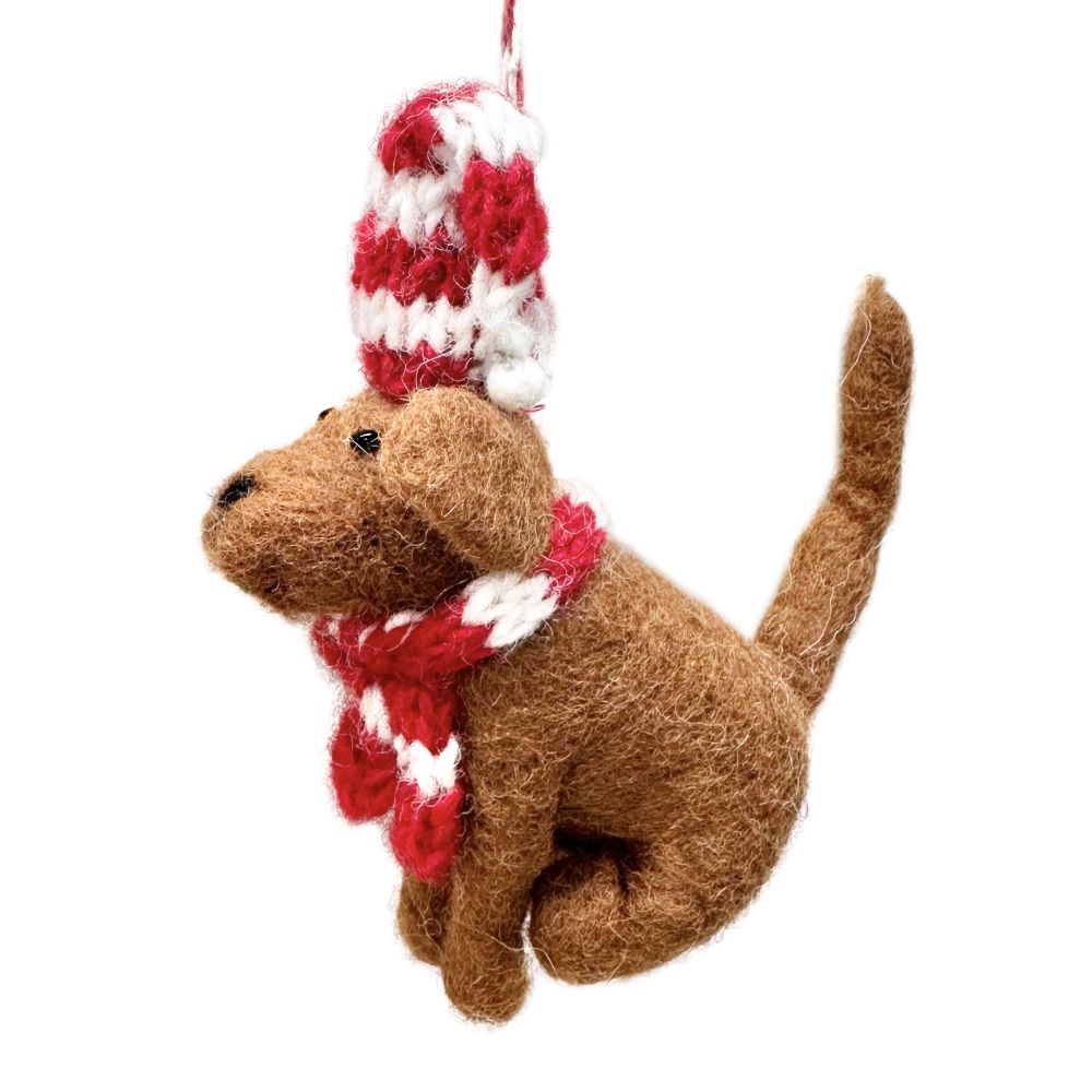 [GI-XD-DDG002] Charity Decoration-Felt Dog Daniel