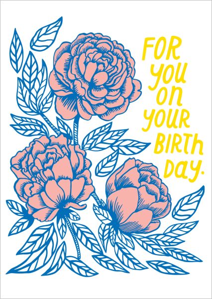 [GT-C-BD231] Card-Bday Rose