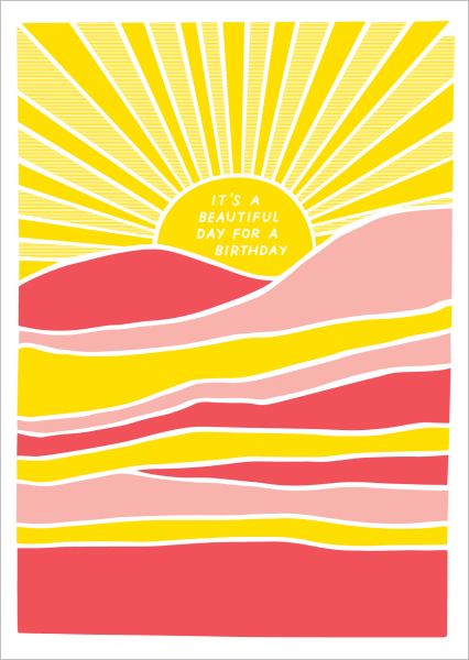 [GT-C-BD316] Card-Beautiful Day