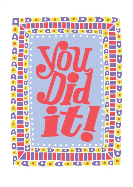 [GT-C-CG414] Card-You Did It
