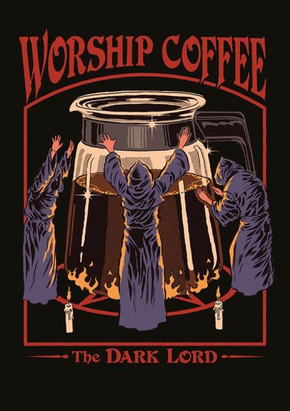 [OD-C-SRH7348] Card-Worship Coffee