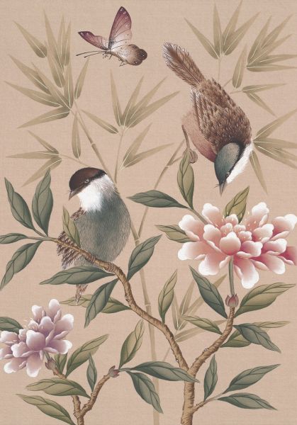 [OD-C-DIH9900] Card-Bamboo and Birds