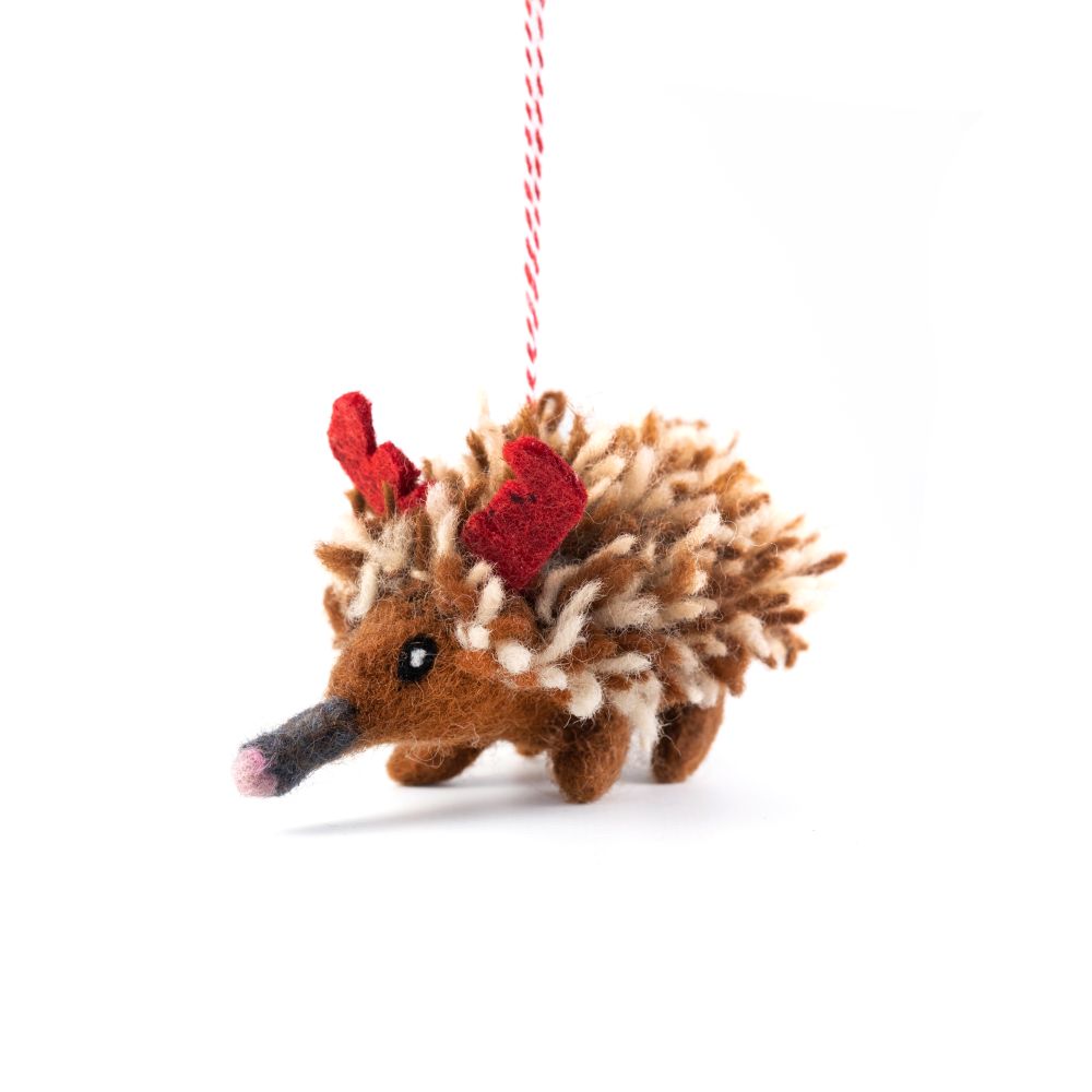 [GI-XD-DAUA005] Charity Decoration-Felt Echidna Edna
