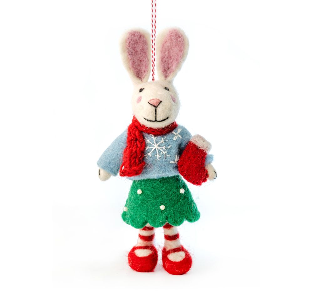 [GI-XD-DAUR001] Charity Decoration-Felt Ruby Red Shoes