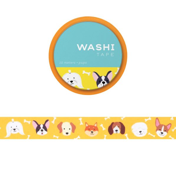 [GO-SS-WT081] Washi Tape-Pups