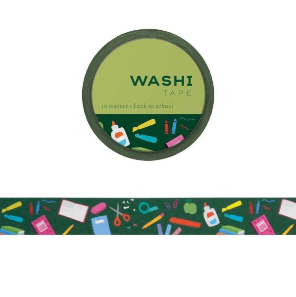 [GO-SS-WT122] Washi Tape-Back To School