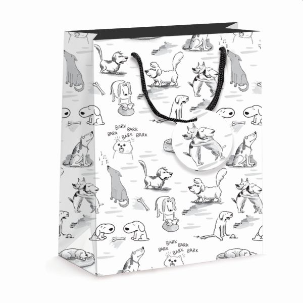 [NY-W-WBM02] Gift Bag Medium-Dogs
