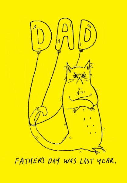 [BB-CFD-0678] Card-Father's Day Was Last Year