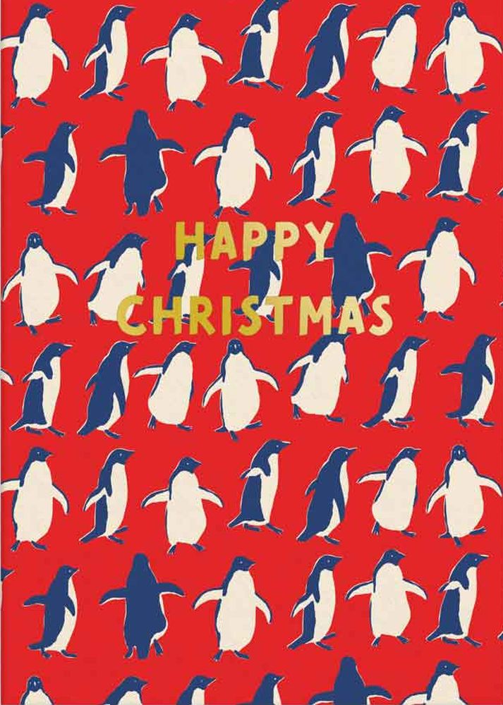 [OD-XC-ET9667] Foil Card-Dancing Penguins