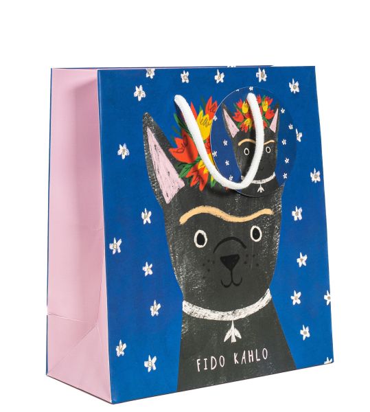 [NG-WBM-D001] Gift Bag Medium-Fido Kahlo