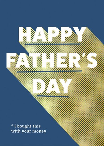 [OD-CFD-OD8679] Foil Card-Happy Father's Day
