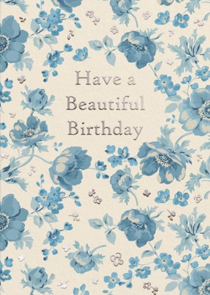 [CK-C-11517] Cath Kidston Card-Beautiful Blue Anenome