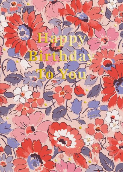 [CK-C-11519] Cath Kidston Card-Birthday Archive Ditsy