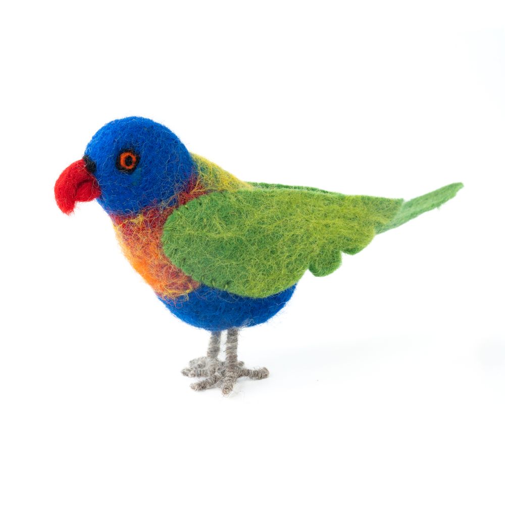 [GI-EC-BA004] Handmade Felt Lorikeet