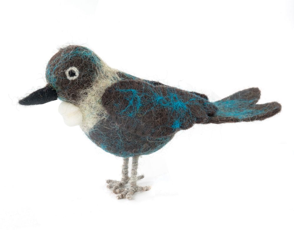 [GI-EC-BN002] Handmade Felt NZ Tui