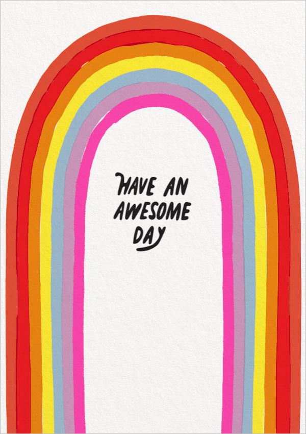 [OD-C-HAR11153] Card-Have An Awesome Day