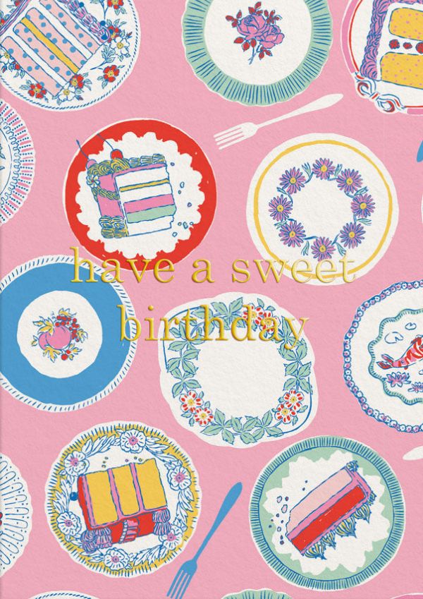 [OD-C-ET9270] Foil Card-Have A Sweet Birthday