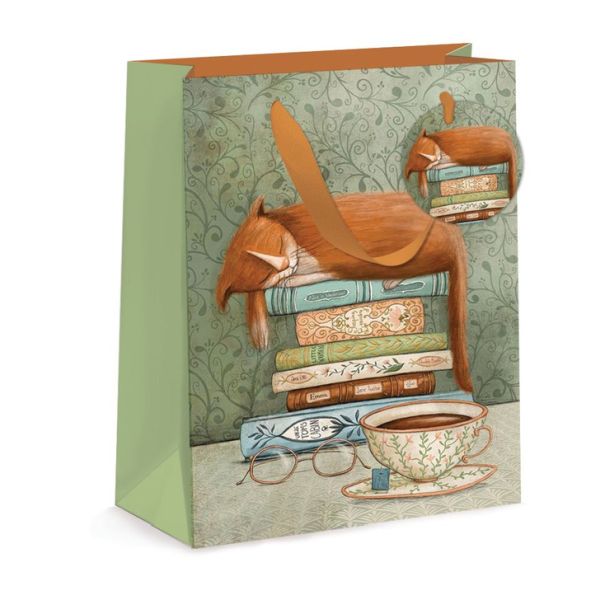 [NY-W-WBNLM06] Gift Bag Medium-Sleeping Kitty