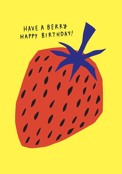 [BB-C-0133] Card-Berry Birthday