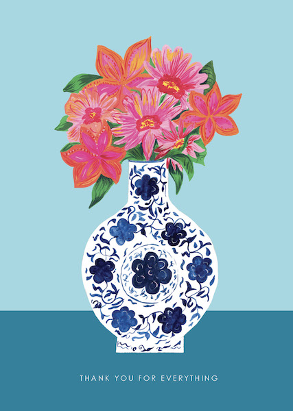 [HC-C-408] Card-Flower Vase1