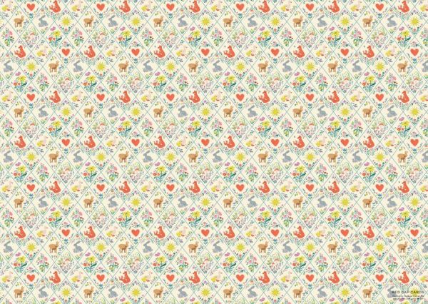 [RC-W-LAR2795] Wrap-Woodland Critters