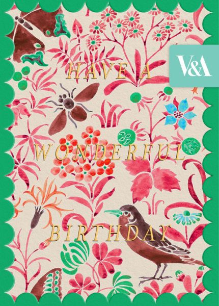 [OD-C-VA12613] Foil Card-Voysey Wildlife