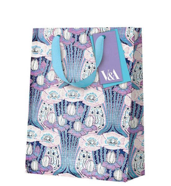 [OD-WBM-VA12560] Gift Bag Medium-Neon Floral Art Deco
