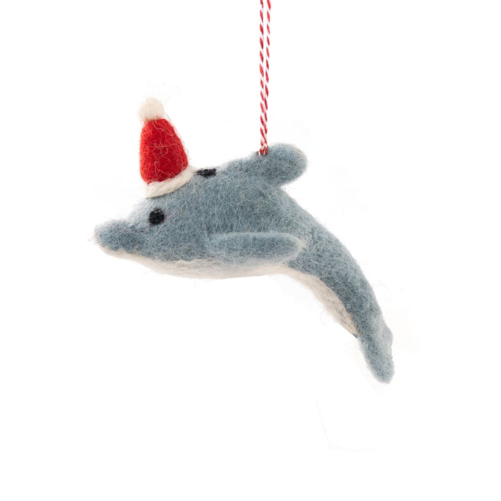[GI-XD-DWT001] Charity Decoration-Felt Dolphin Dani