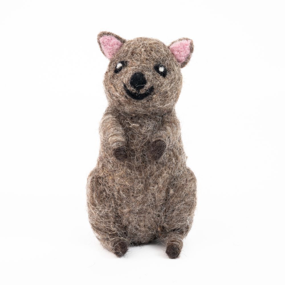 [GI-EC-AA007] Handmade Felt Quokka