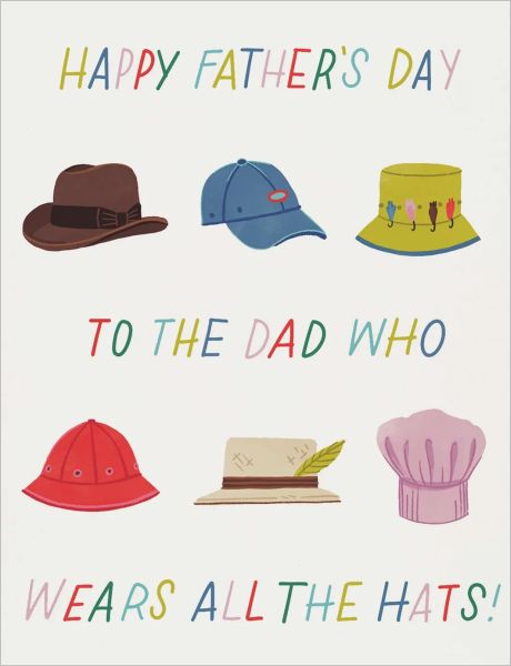 [RC-CFD-LAR3060] Card-Lots Of Hats