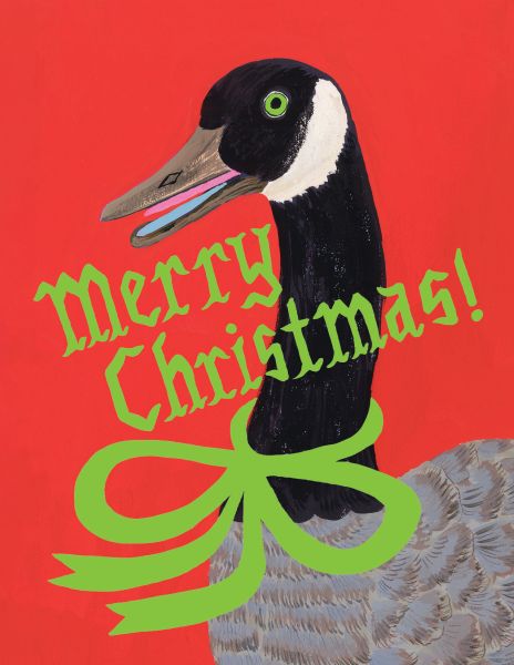 [RC-XC-EMY3125] Card-Christmas Duck