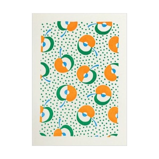 [AV-MC-AP370] Mini Card-Apple Picking Pattern